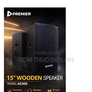 Premier 15' Wooden Speaker