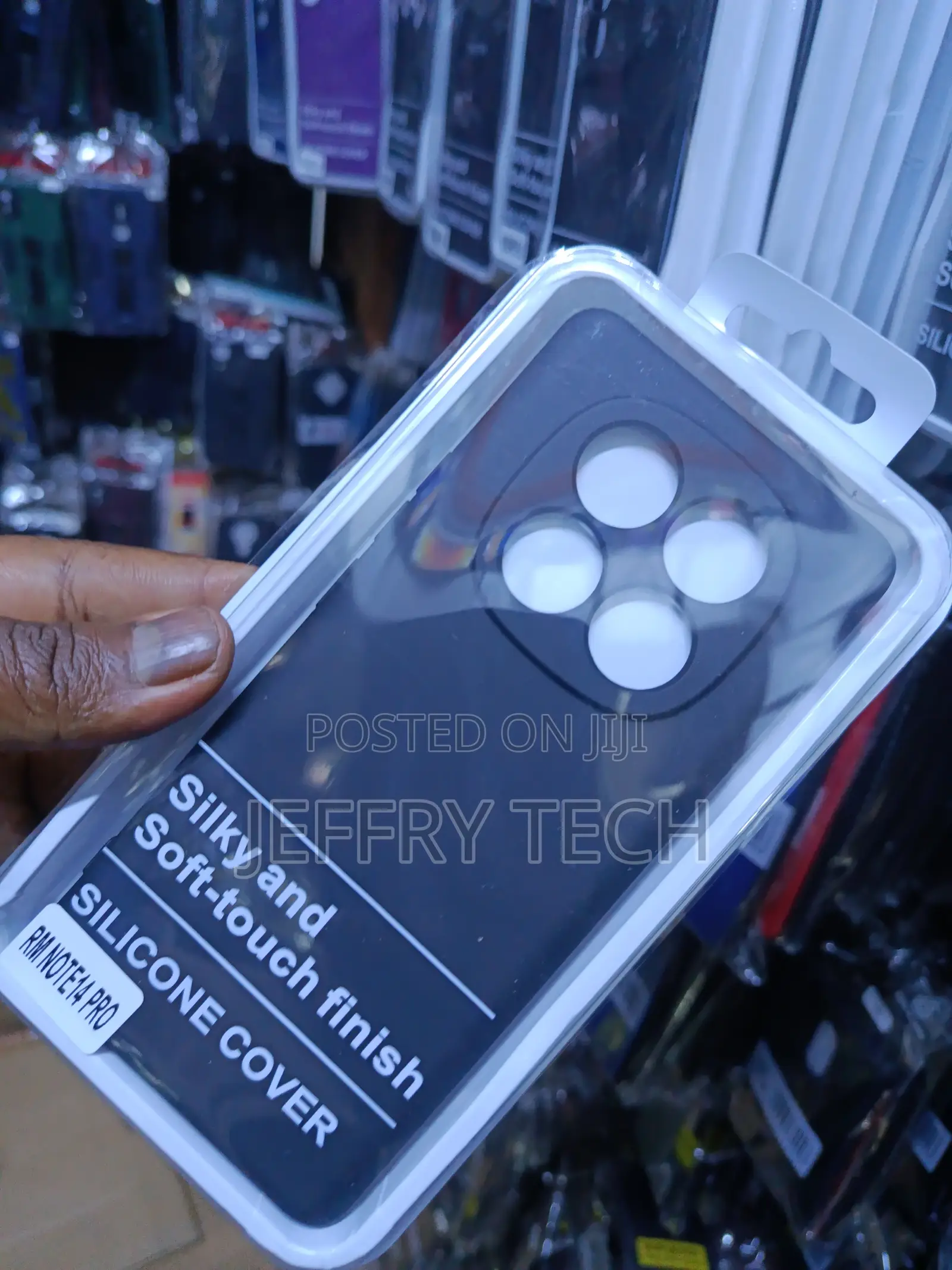 This Is a Silky Silicone Cover for the Xiaomi Redmi Note 14 Pro