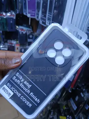 This Is a Silky Silicone Cover for the Xiaomi Redmi Note 14 Pro