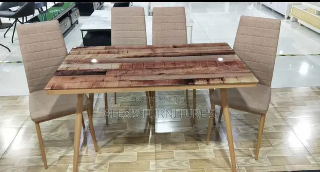 Metallic Dining Table Dining Table Set