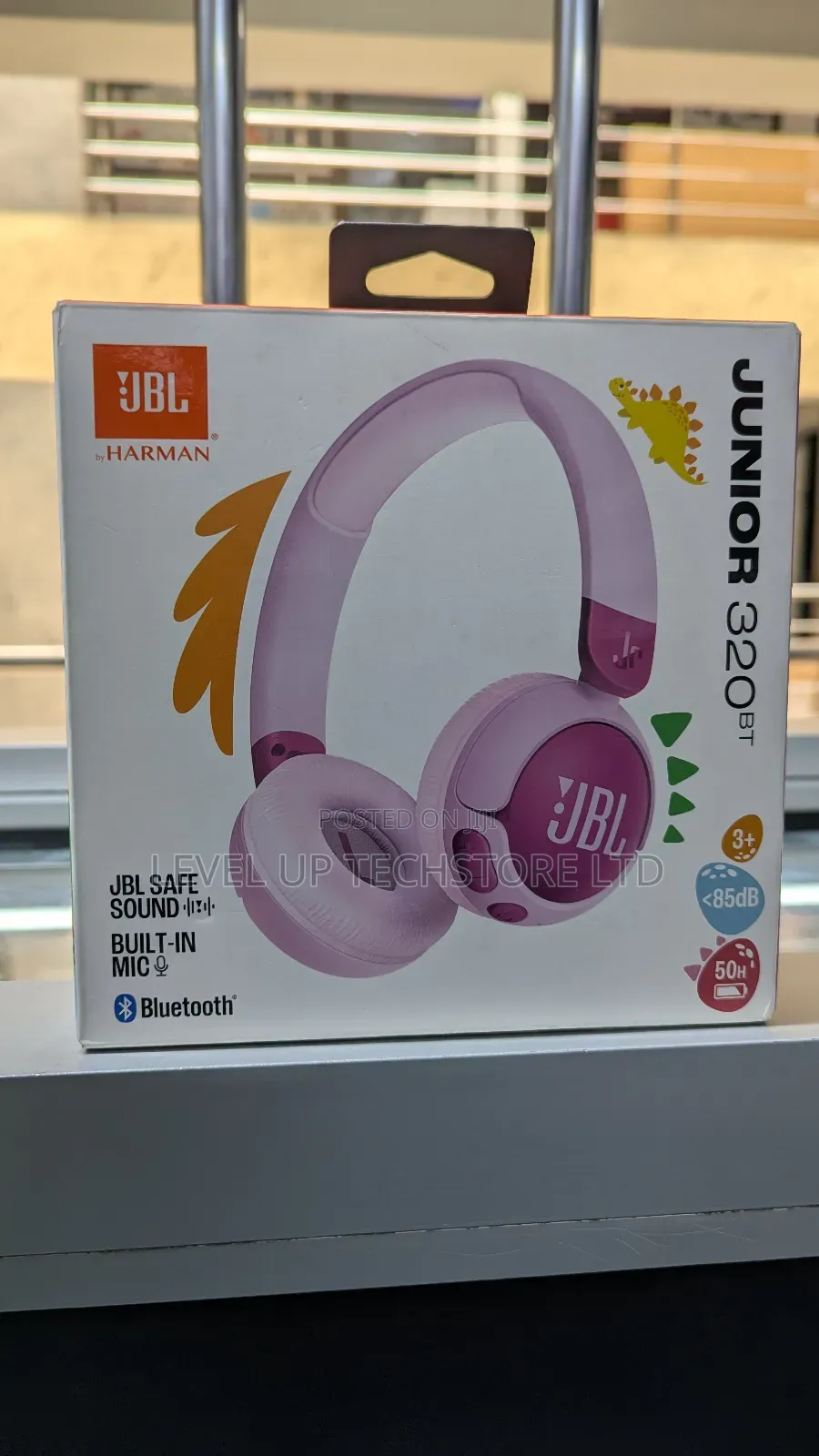JBL Junior 320bt Purple