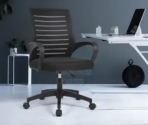 Office Mid-Back Chair : Office Swivel Adjustable Chair