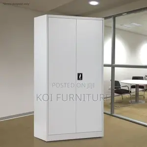 Office Cabinet; Metallic Easy Accessible Executive Two Doors Cabinet