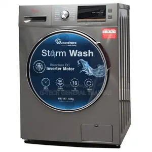 Ramtons Front Loader 10kg Wash and Spin Full Automatic Washer Rw/147
