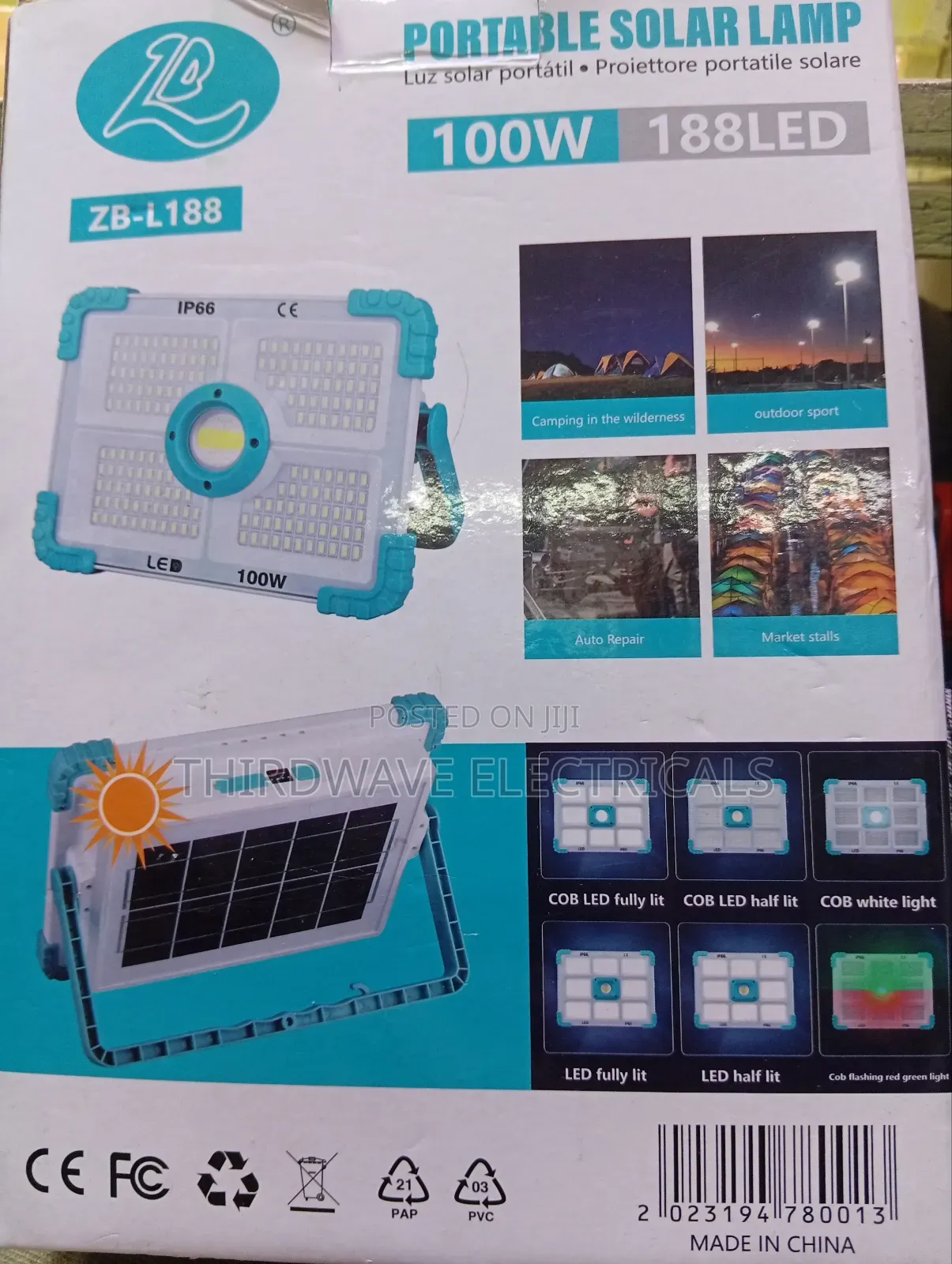 Portable Solar Lamp
