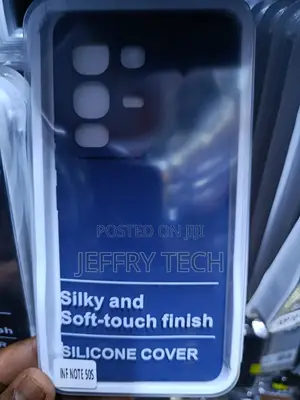 Ver for Infinix Noteblue Silicone 50s , a Silky and Soft-Touch Finish.