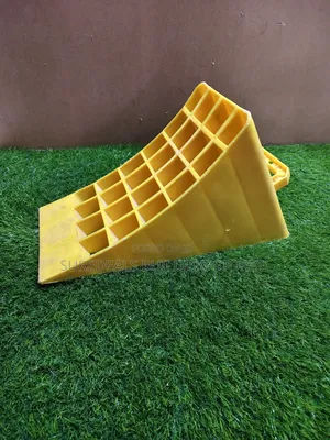 Heavy-Duty Plastic Wheel Chock