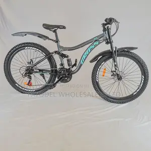 Cross Bike Size 26 Dual Suspension Is Built for Teens and Adults