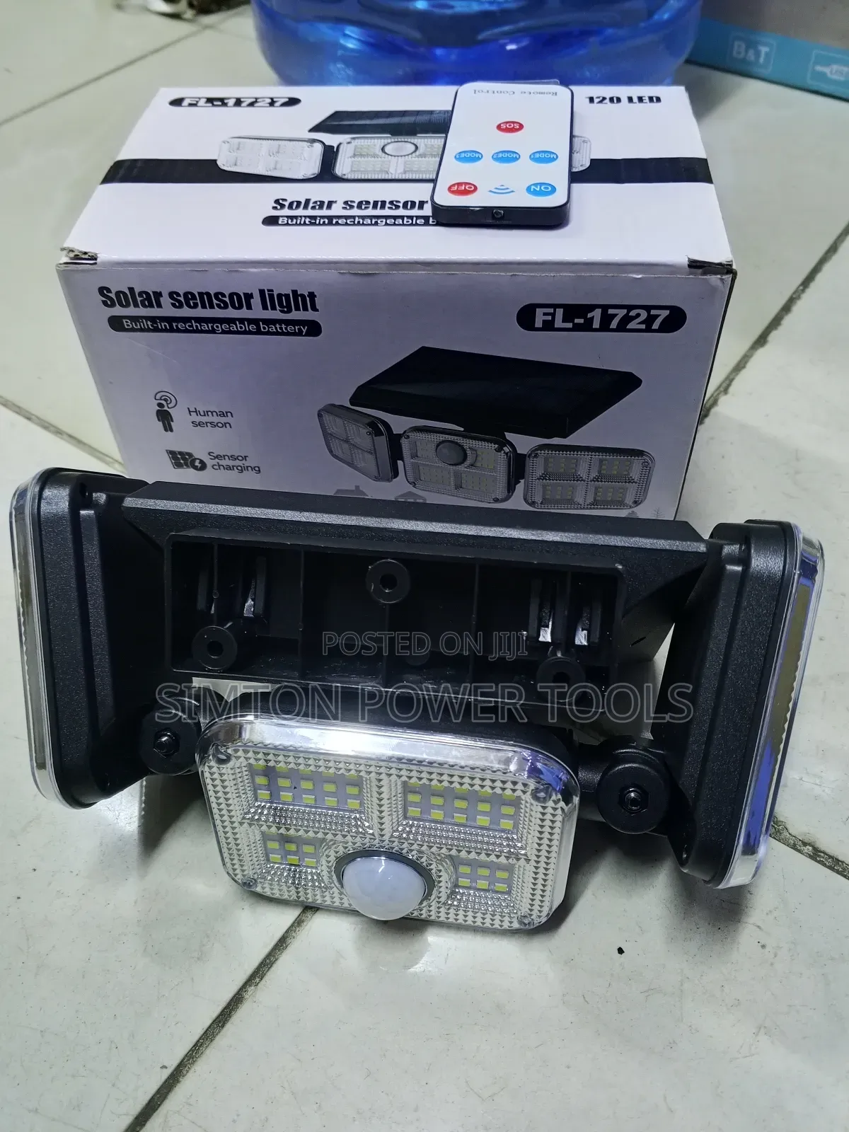 120 Led Solar Sensor Light