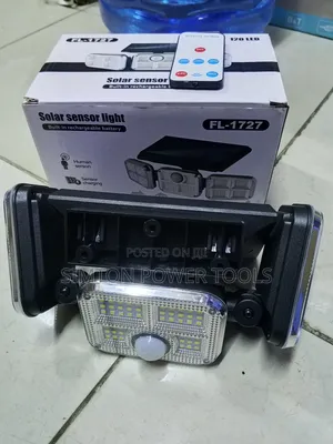 120 Led Solar Sensor Light