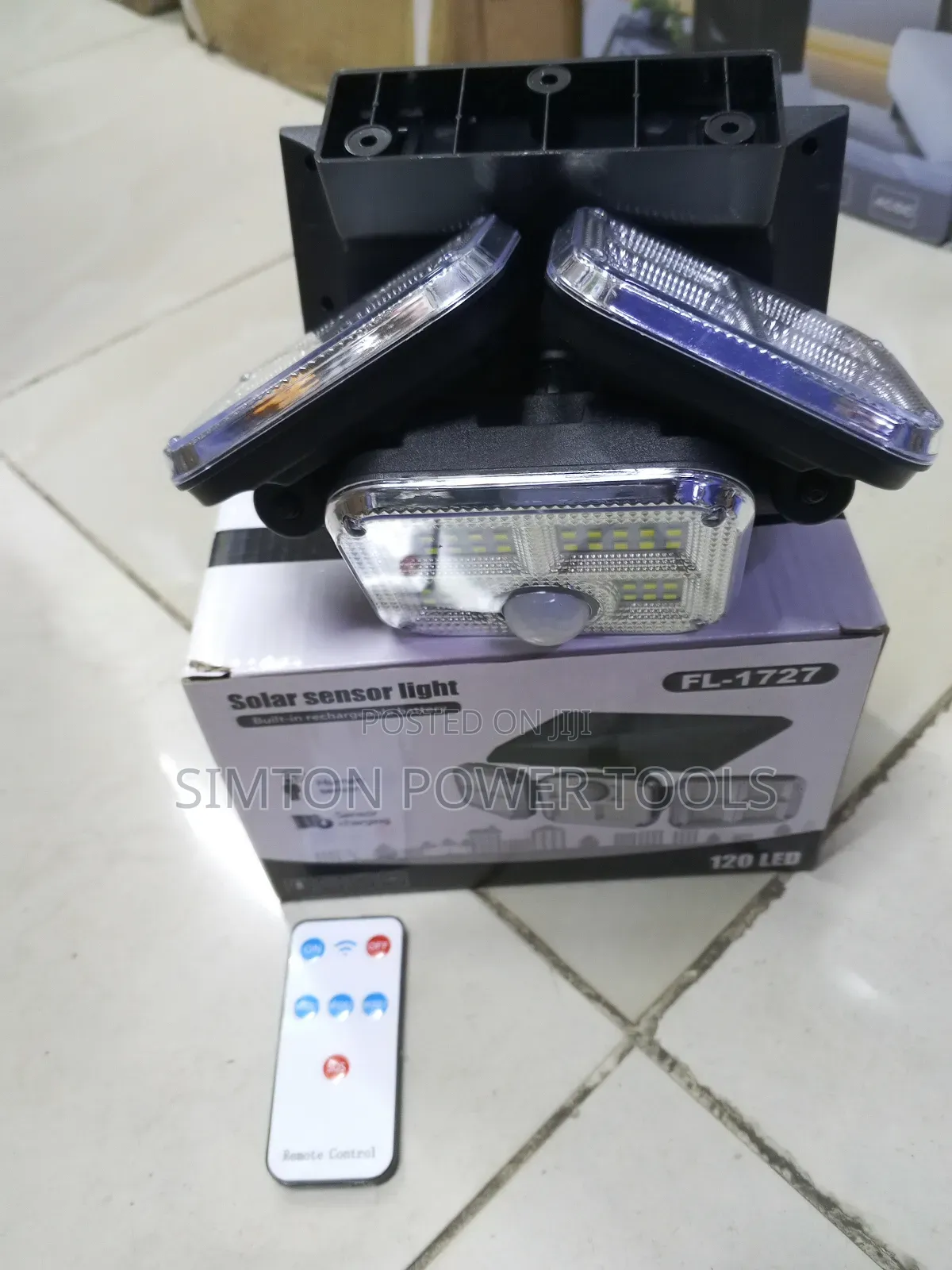 Solar Wall Light 120 Led Motion Sensor