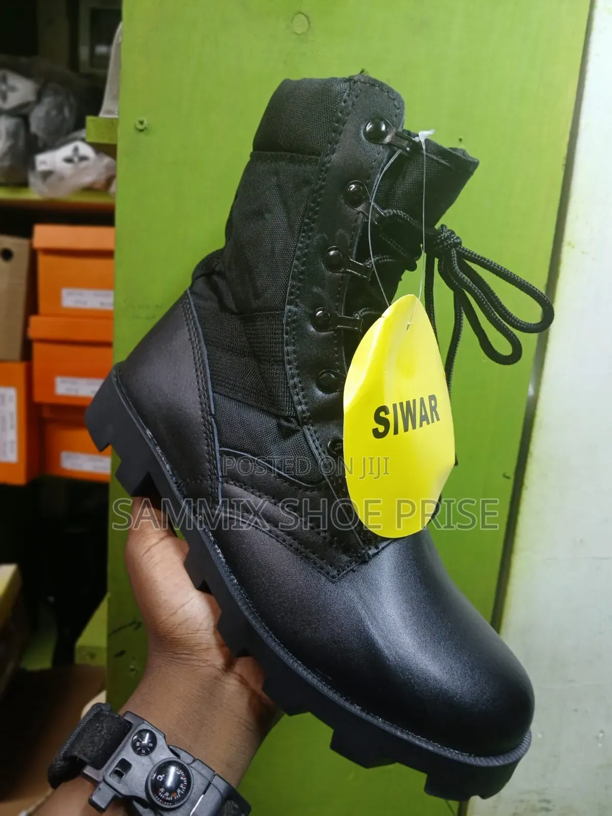 Tactical Boots/Siwar BLCK