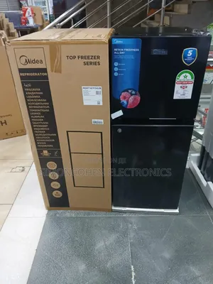 Midea 127litres Double Door Fridge With Top Freezer