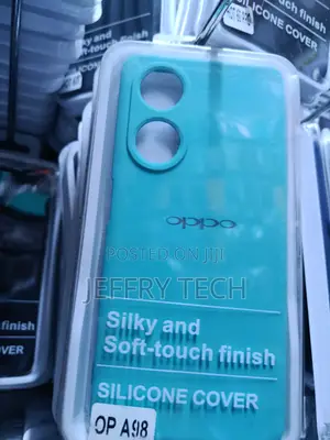 Lky and Soft-Touch Finish Silicone Phone Cover for the Oppo A98.