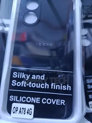 Oppo Silicone Cover Foroppo A78 4g Smartphone Model.