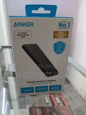 Anker Power Bank 10000mah Charge Everywhere ,Anytime