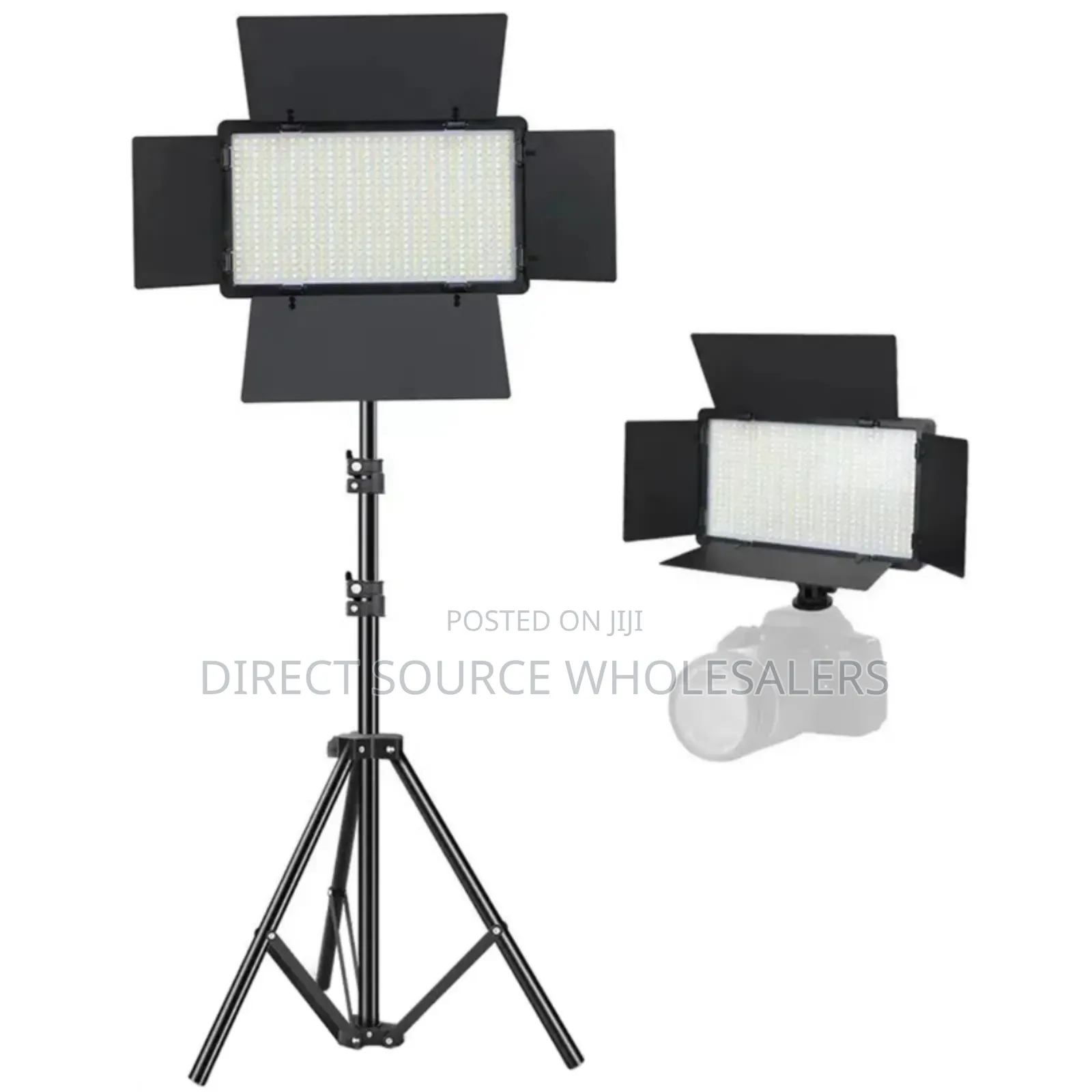 Led Studio Lighting Panel Fill Light With a Tripod Stand