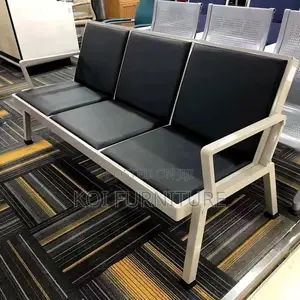 Office Bench; Three Seaters Heavy Padded Reception Bench