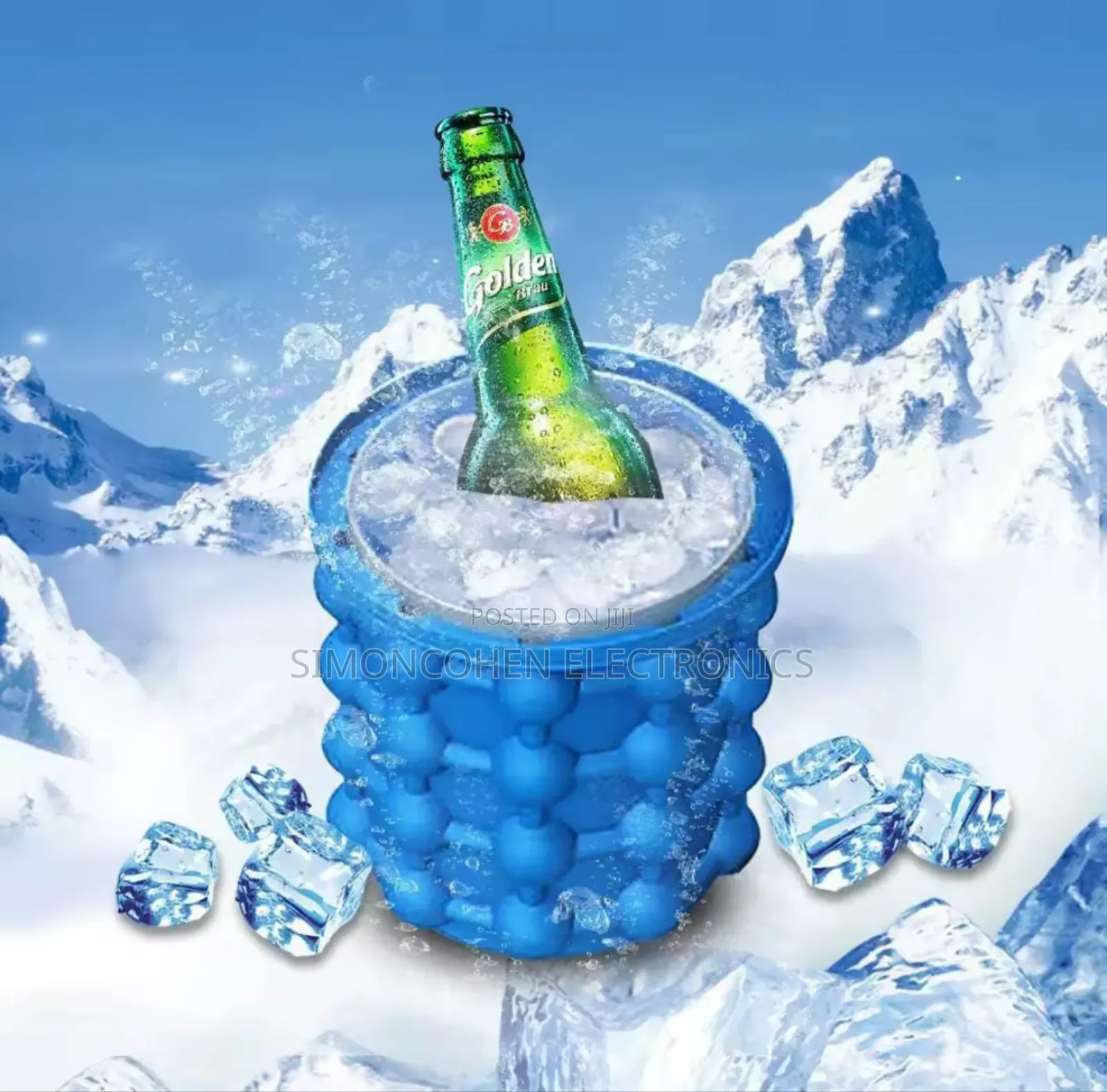 Portable Non Leak Ice Cube Mould