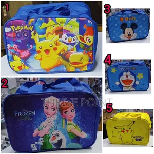*Large Cartoon Lunch Bag