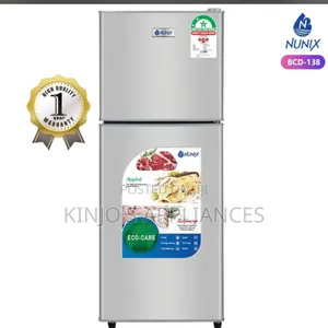 Nunix 138litres Double Door Fridge