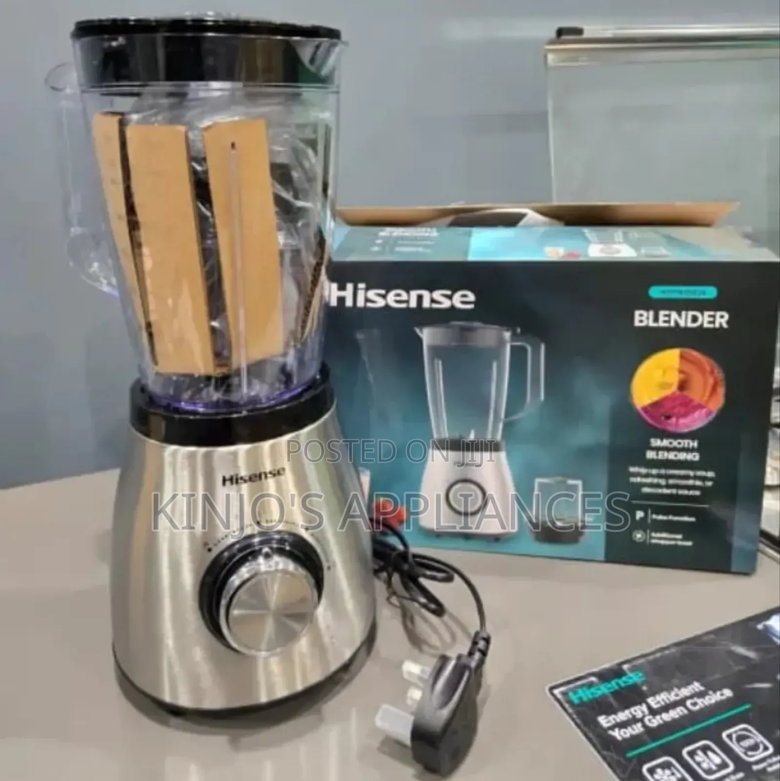 Hisense 2in 1 Blender Silver Color S2