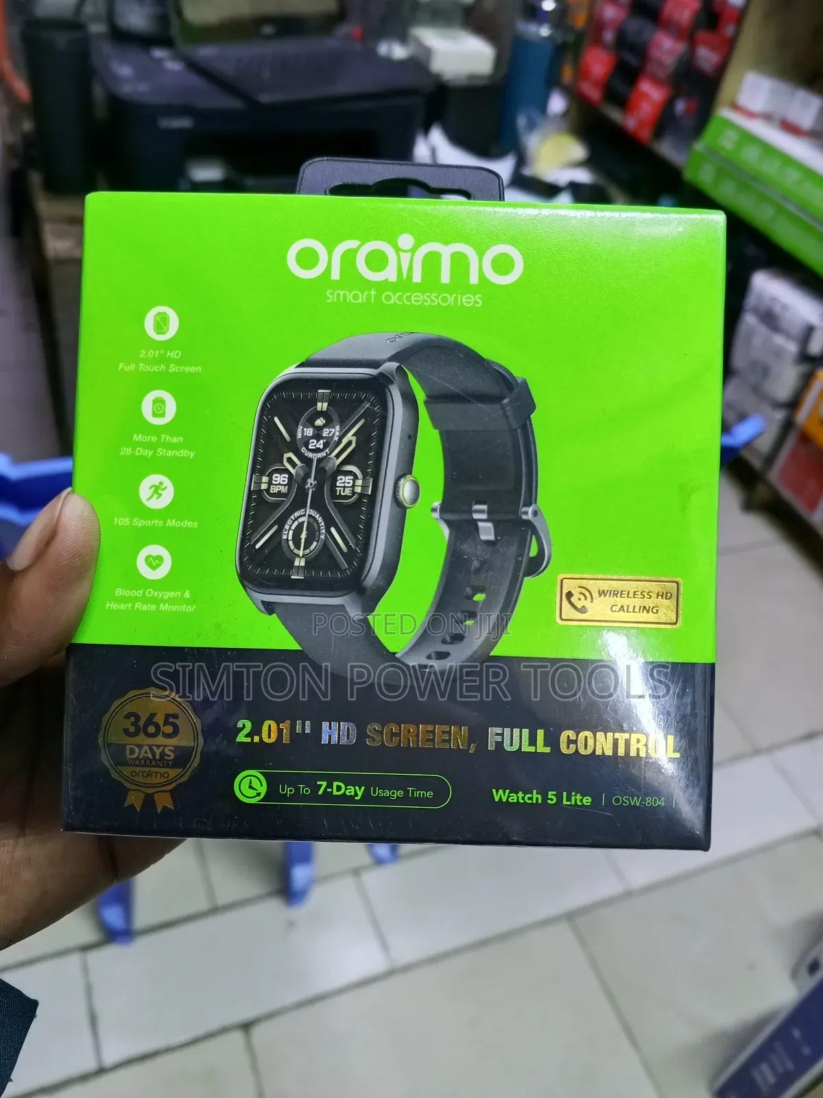 Oraimo Smart Watch 5 Lite