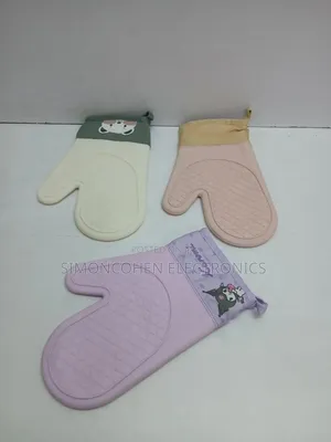 2pcs Silicone Insulated Oven Gloves