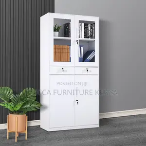 Modern 2-Swing Door File Storage Cabinet