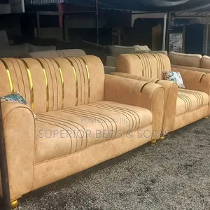 3 Seater Brown Sofa