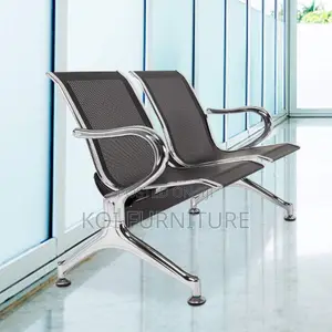 Office Benches; Two Seaters Sleek Long Term Steel Bench