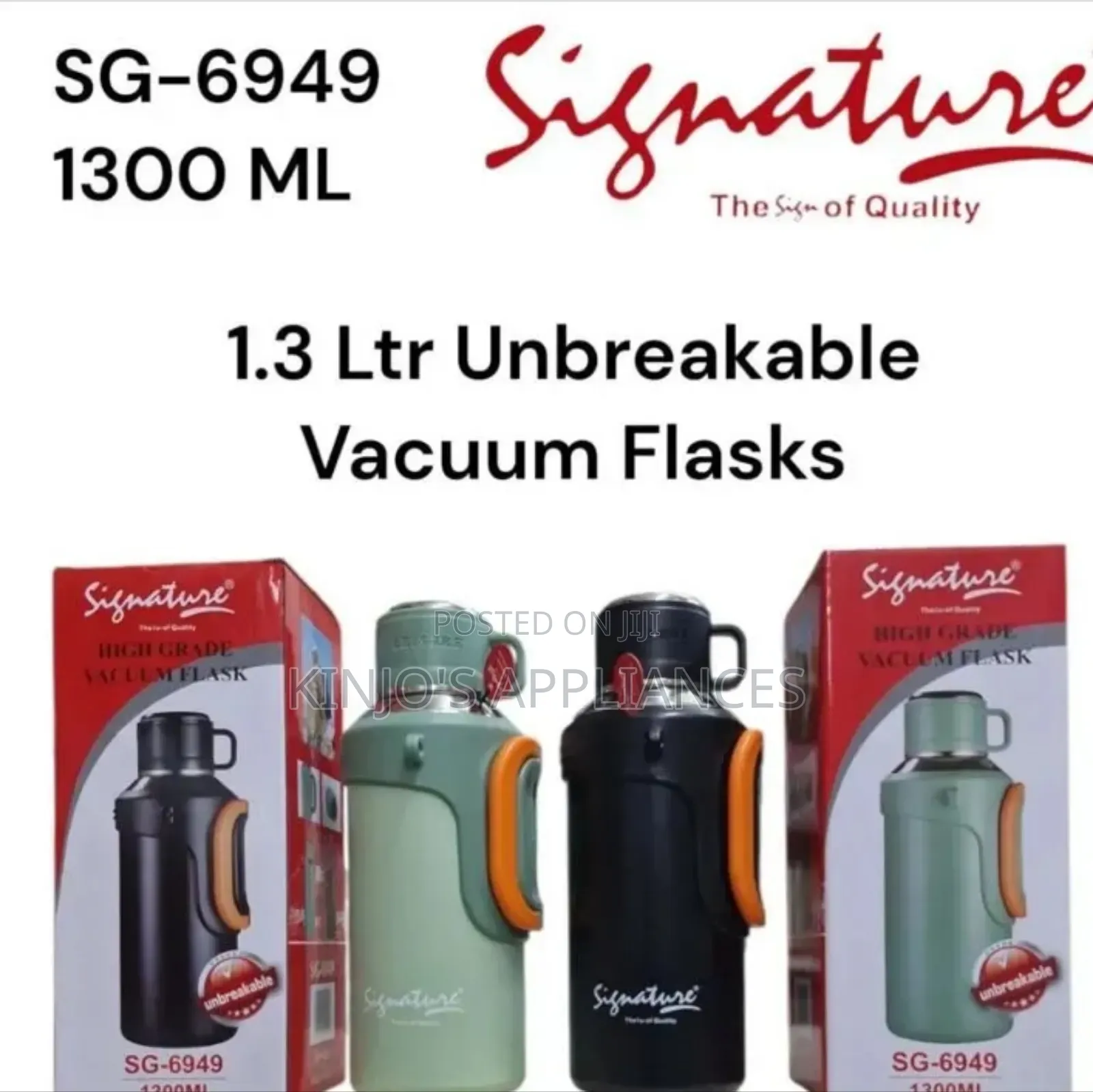 Signature 1.3ltr Flask
