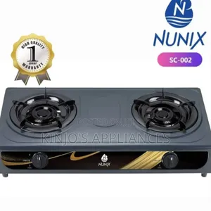 Nunix Stainless 2 Burner Cooker