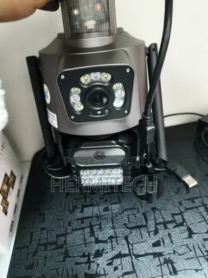 Dual Screen Dome CCTV 4g Smart Electric Model Ethernet Cable