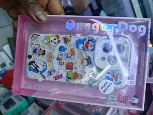 Doraemon Themed Glitter Phone Case Designed for the iPhone 15 Pro.