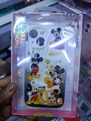 Mickey Mouse Cartoon Protective Tpu Case for Apple iPhone 13 or 14.