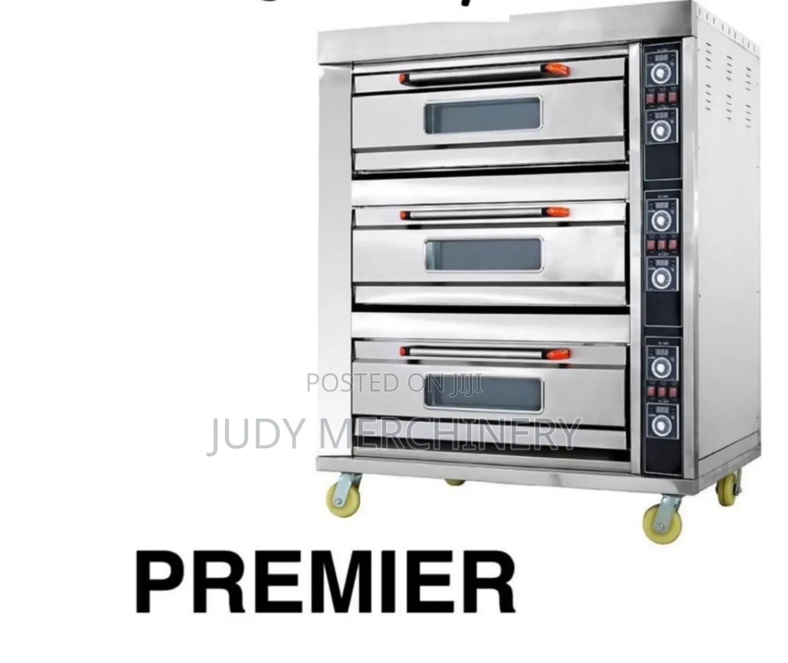 Commercial Electric Oven Three Deck Six Tray