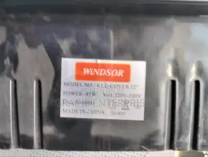 12"Windsor Plastic Wall-Mounted Exhaust Fan