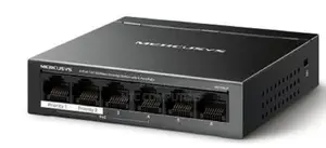 Mercusys 6-Port 10/100mbps Desktop Switch With 4-Port Poe+ -Tl-Ms106lp