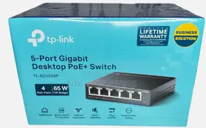 Tp-Link Tl-Sg1005p 5-Port Gigabit Desktop Switch With 4-Port Poe+