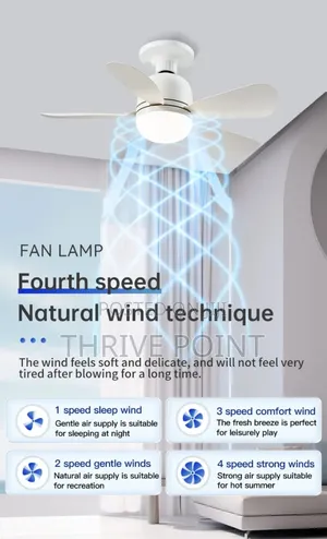 *Remote Controlled Socket Ceiling Fan