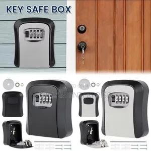 Wall-Mounted Key Lock Box Full Metallic