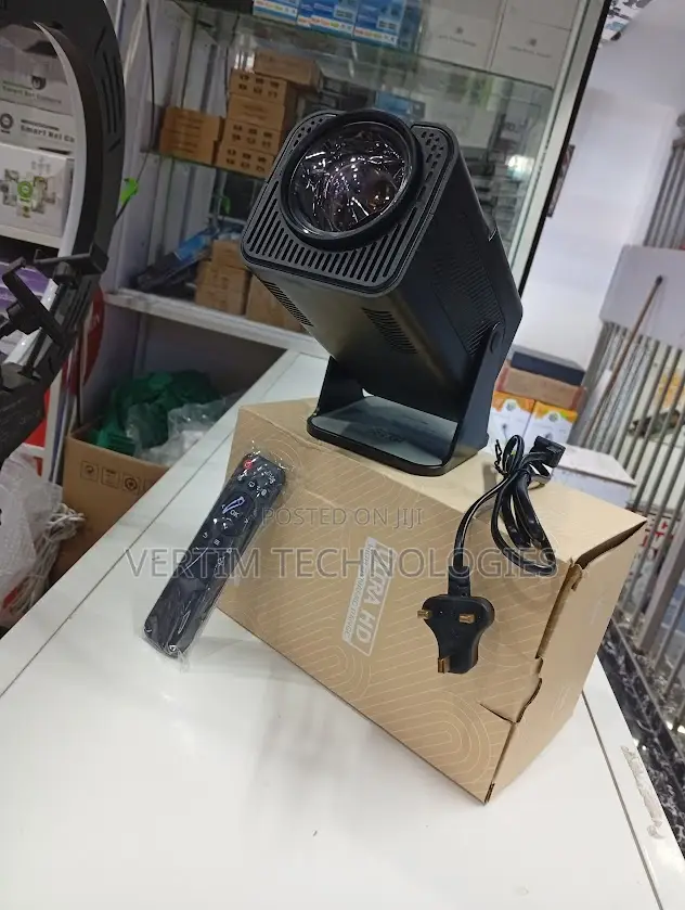 High Brightness Hy320 Wifi Android Projector With Inbuilt Speaker
