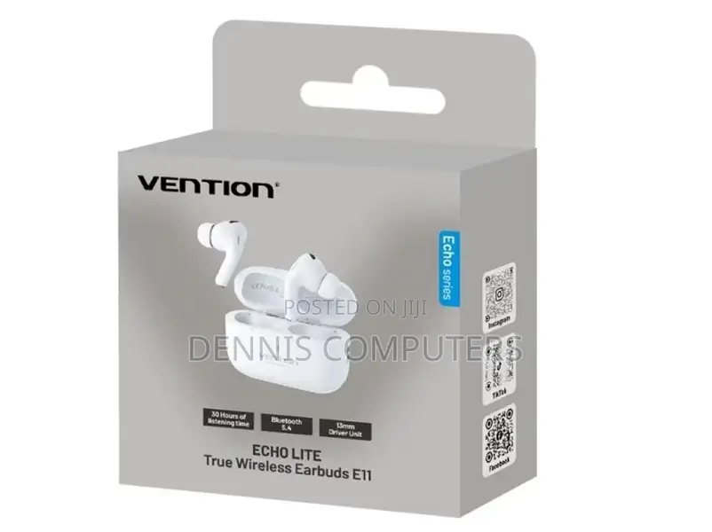 Vention True Wireless Bluetooth Earbuds Echo Lite E11 White