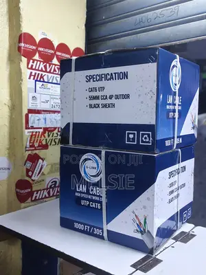 305m Cat 6 Outdoor Lan Cable – Installation Cable