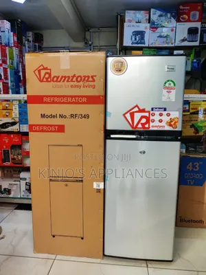 Ramtons Fridge Double Door 138litres Rf349 3star Rating Fridge