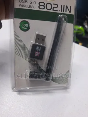 Wifi Receiver With Antenna 300mbps
