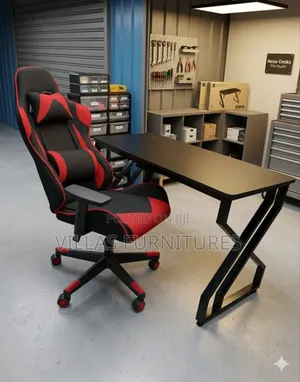 Metallic Table and Gammer Seat
