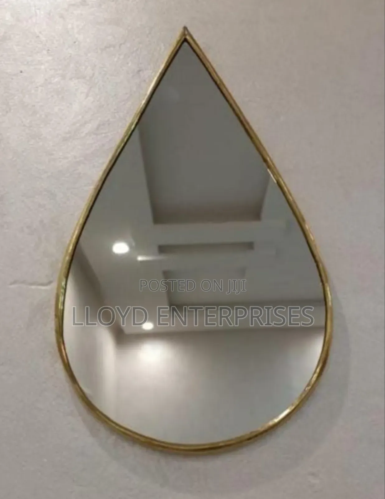 Oval Shapped Wall Mirror