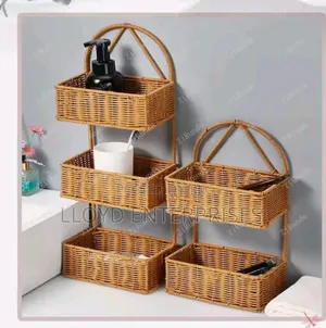 3 Layer Hand Woven Shower Caddy